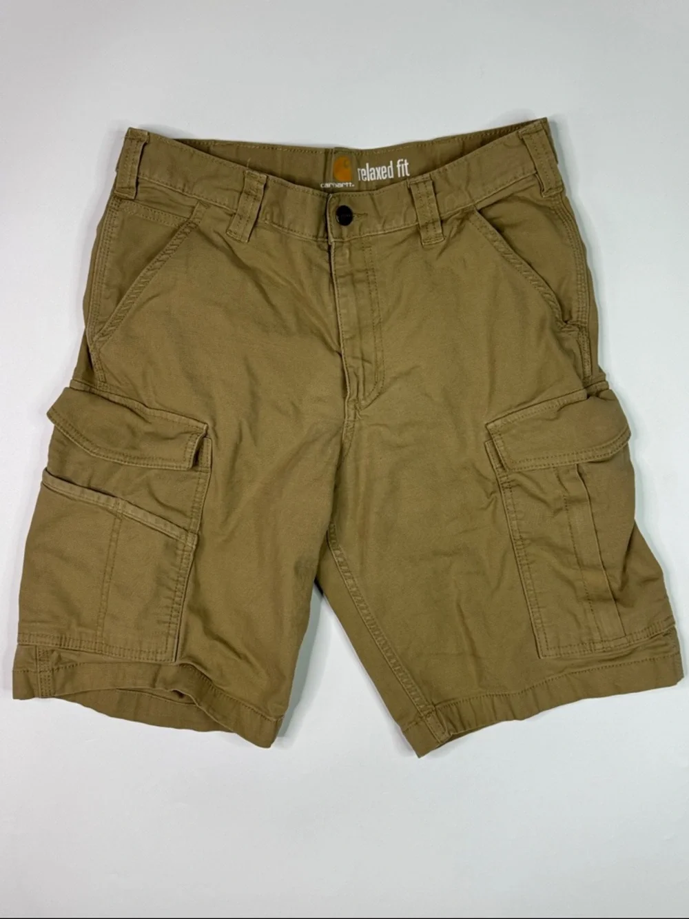 Carhartt Relaxed Fit Khaki Shorts Size 32